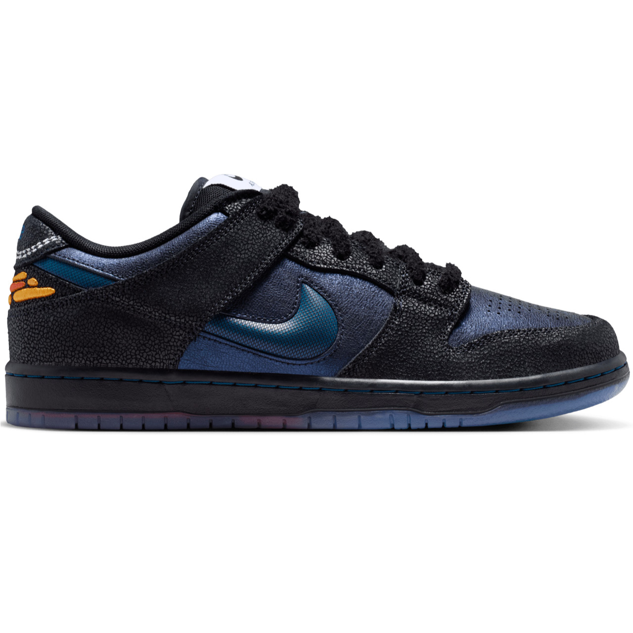 NIKE SB DUNK LOW PRO X BLUETILE BLACK/MARINA/WHITE/CAMPFIRE ORANGE