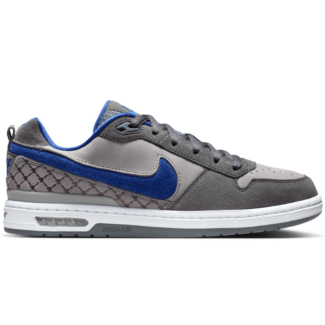 NIKE SB AIR LOW P-ROD DODGERS FLINT GREY/DEEP ROYAL BLUE