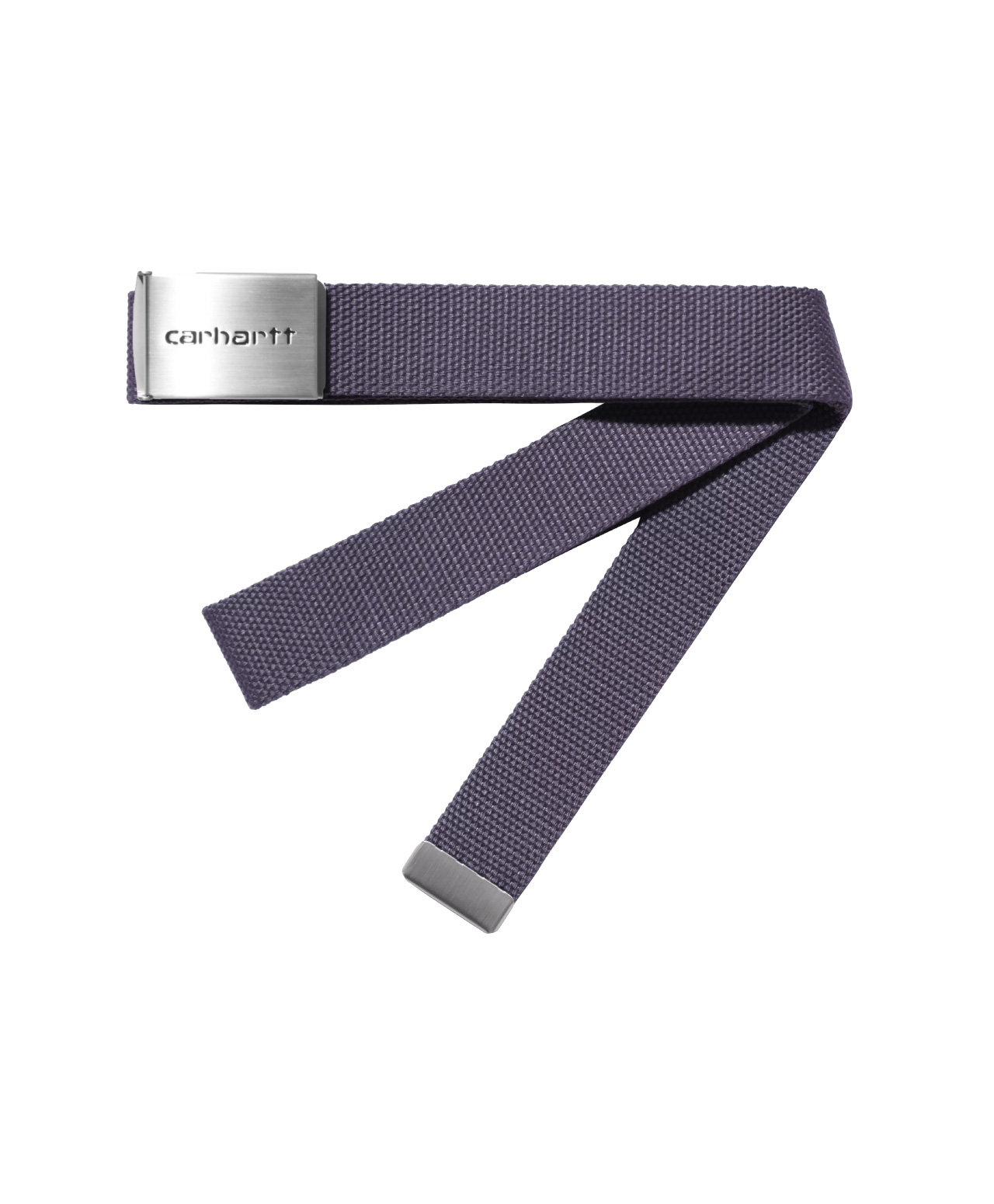 CARHARTT WIP CLIP BELT CHROME SHADY PURPLE
