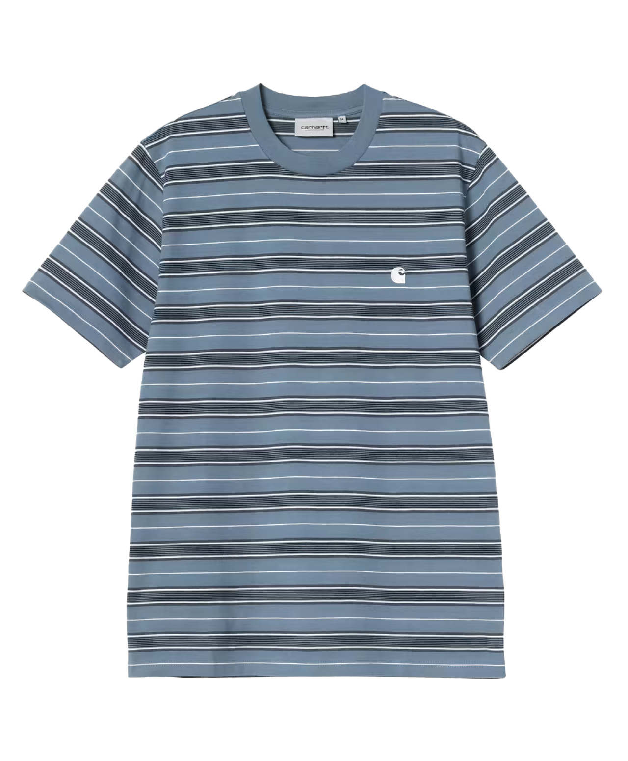 CARHARTT WIP BRONSON TEE BRONSON STRIPE/ICESHEET