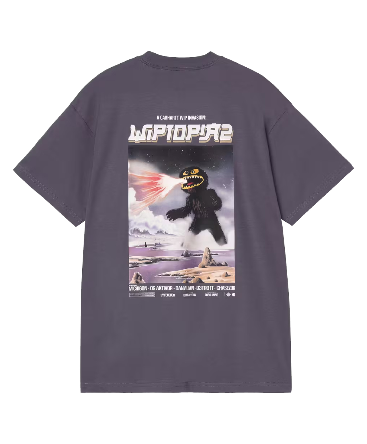 CARHARTT WIP WIPTOPIA II TEE SHADY PURPLE