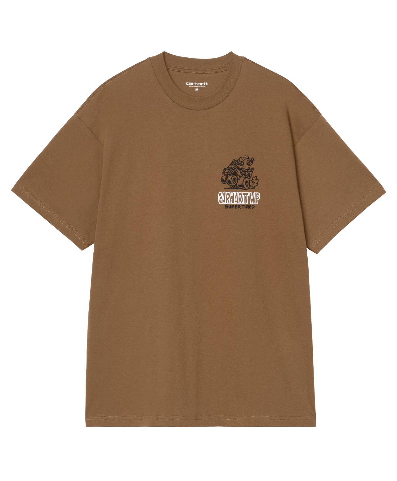 CARHARTT WIP HOT RAT TEE WIP H BROWN