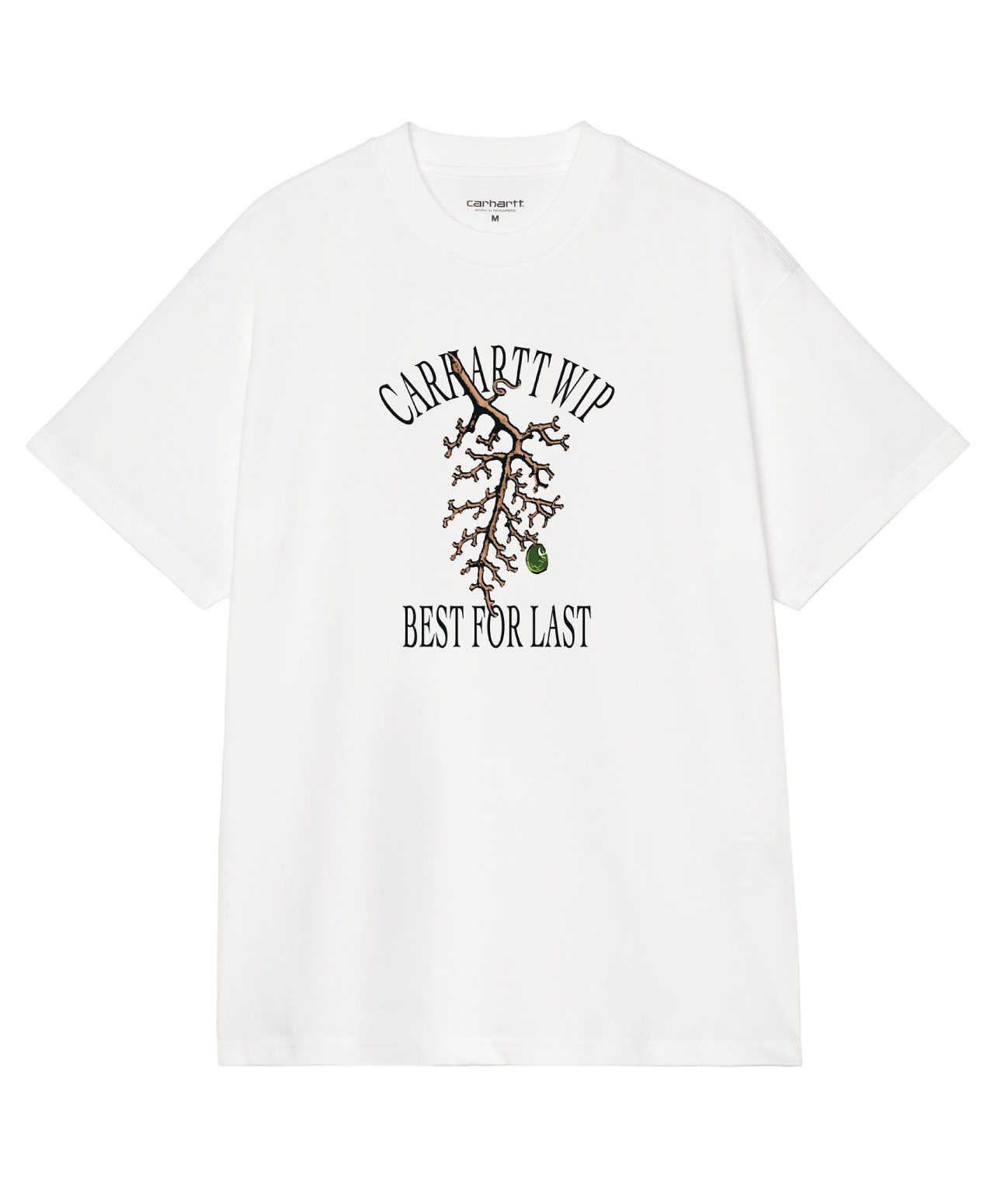 CARHARTT WIP RESTRAINT TEE WHITE