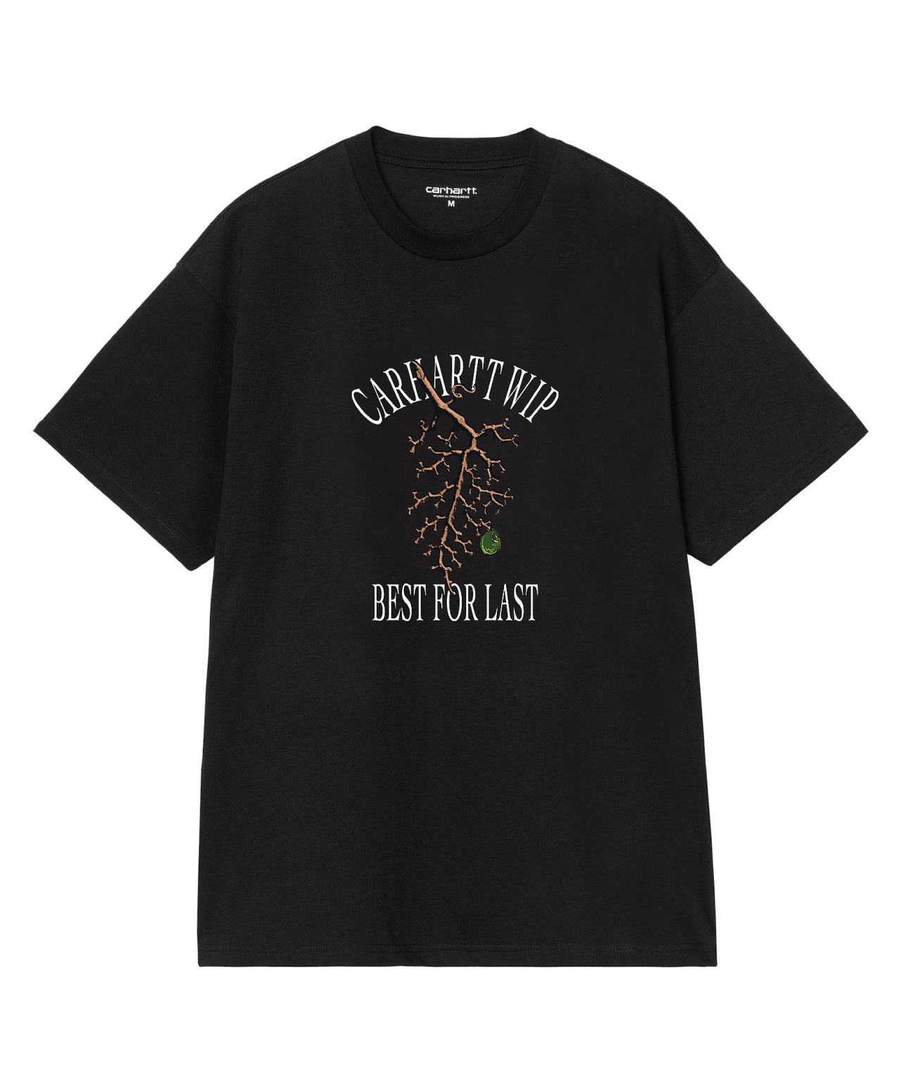 CARHARTT WIP RESTRAINT TEE BLACK