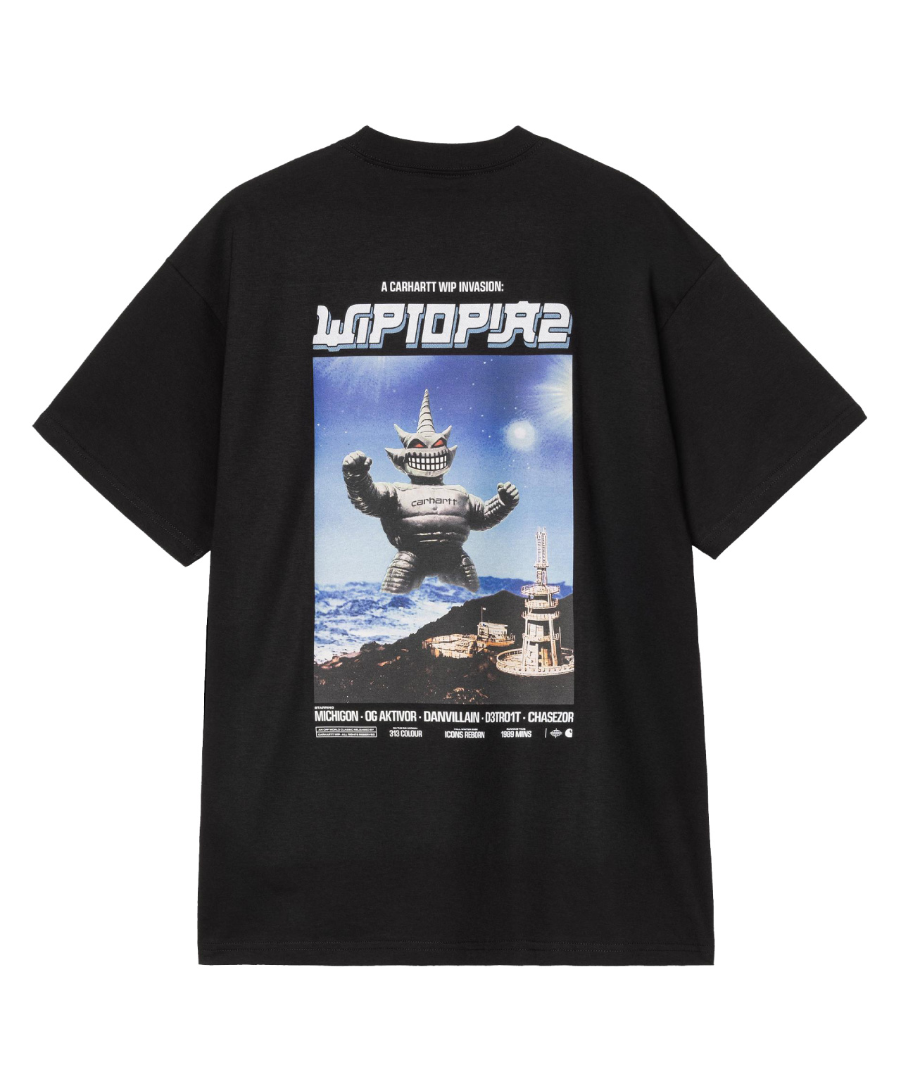 CARHARTT WIP WIPTOPIA II TEE BLACK