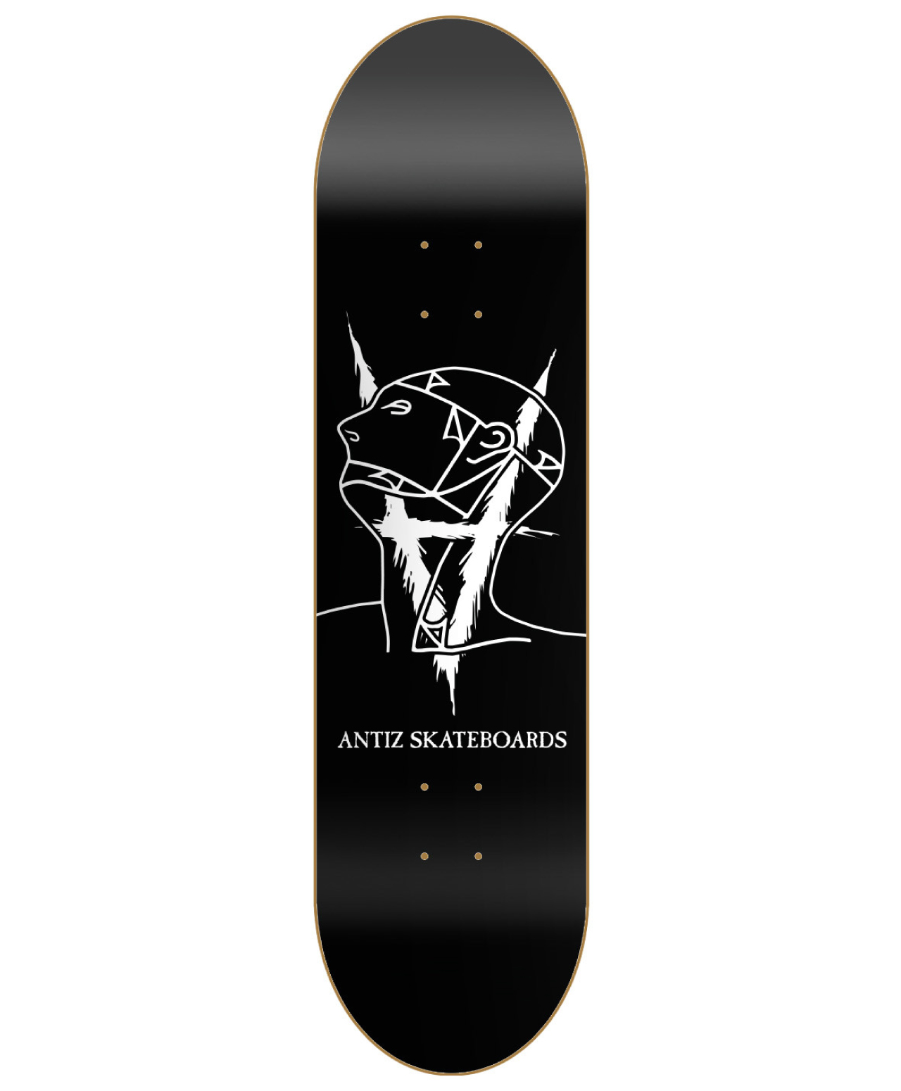 ANTIZ MUSIC SERIES - THE SISTERS OF MERCY SKATE DECK BLACK