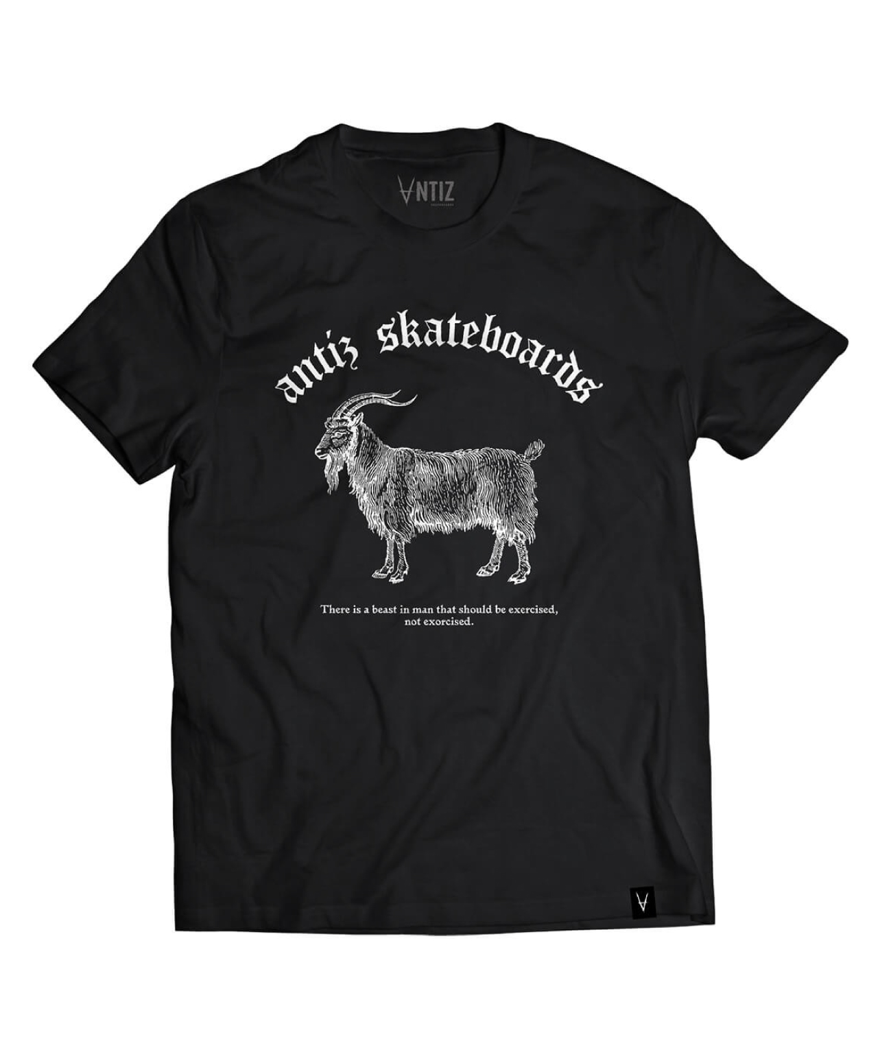 ANTIZ SZANDOR TEE BLACK