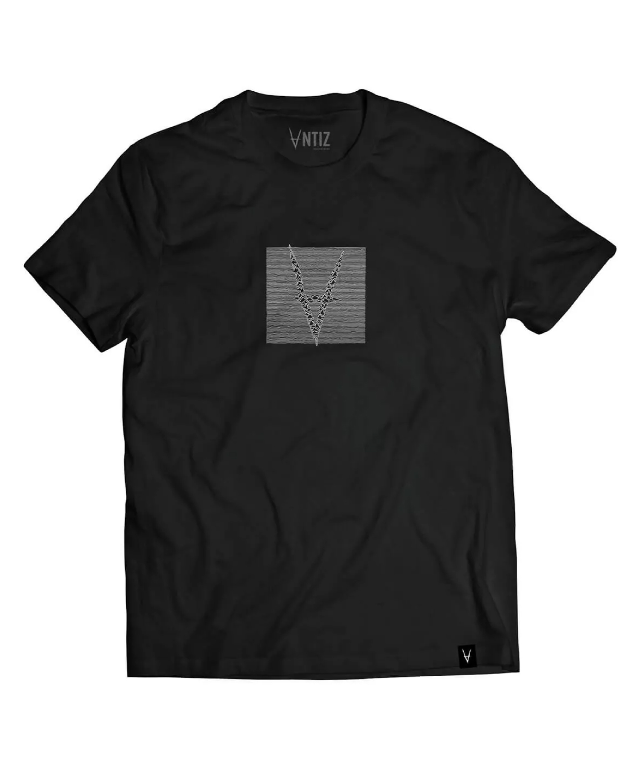 ANTIZ JOY DIVISION TEE BLACK