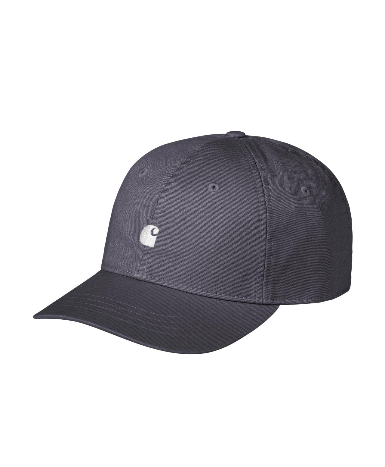 CARHARTT WIP MADISON LOGO CAP SHADY PURPLE/WHITE
