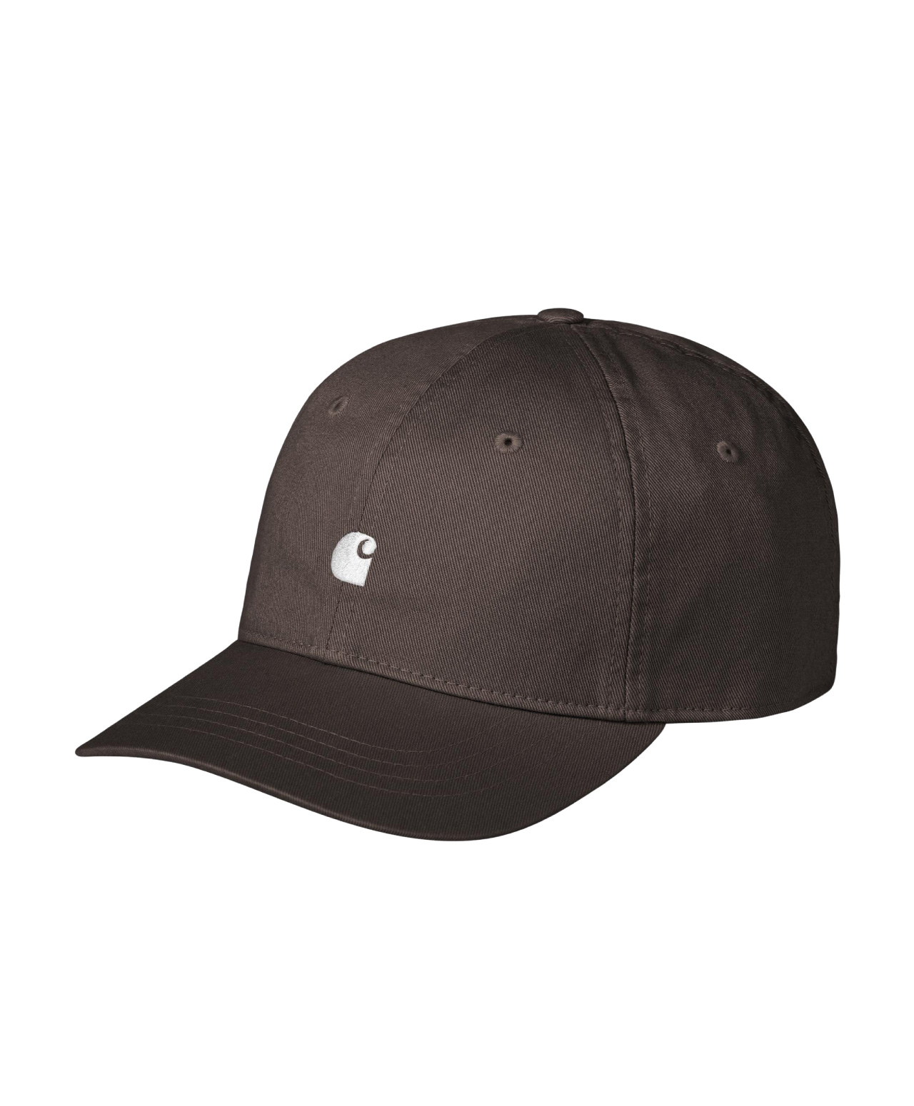 CARHARTT WIP MADISON LOGO CAP TOBACCO/WHITE