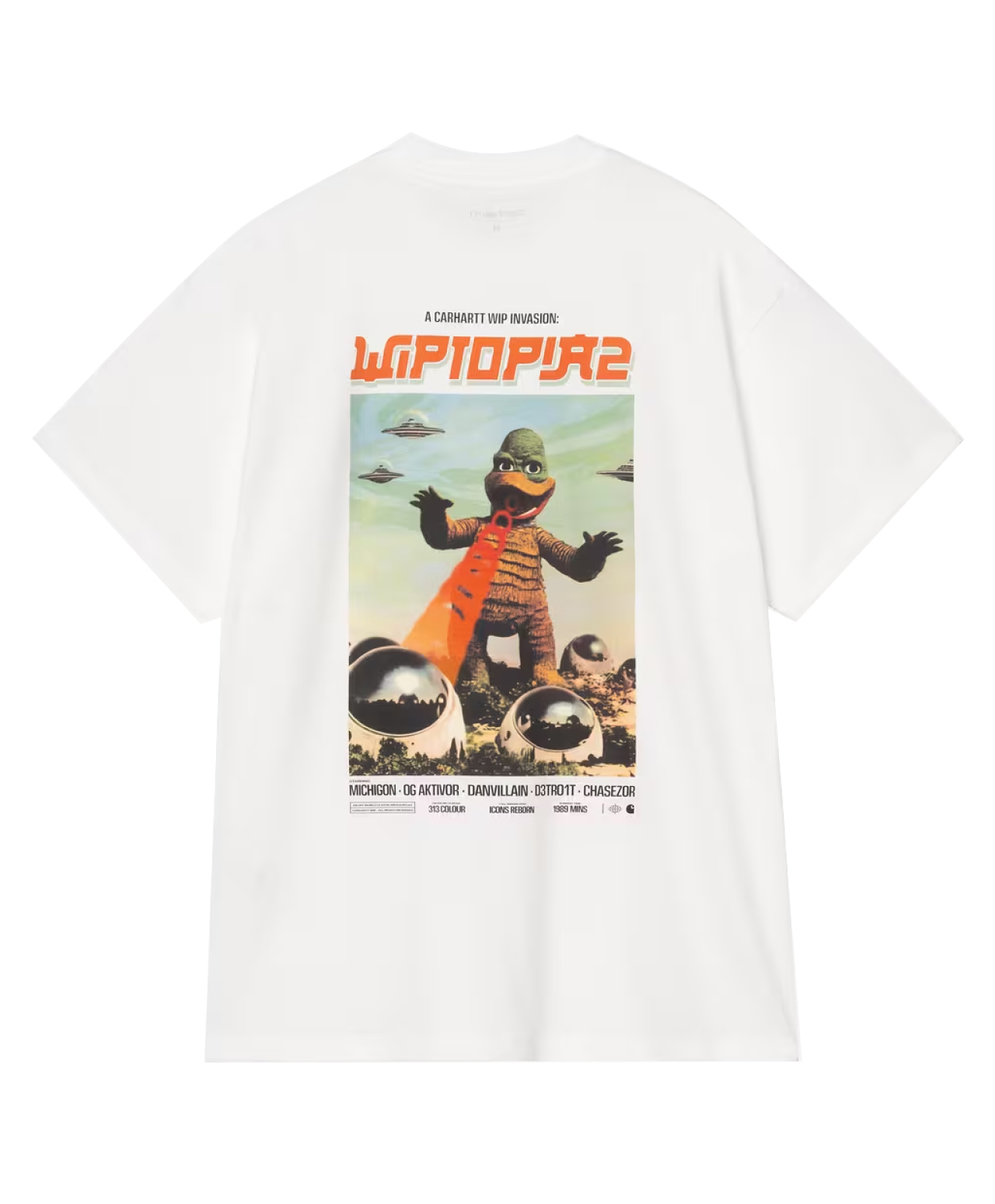 CARHARTT WIP WIPTOPIA II TEE WHITE