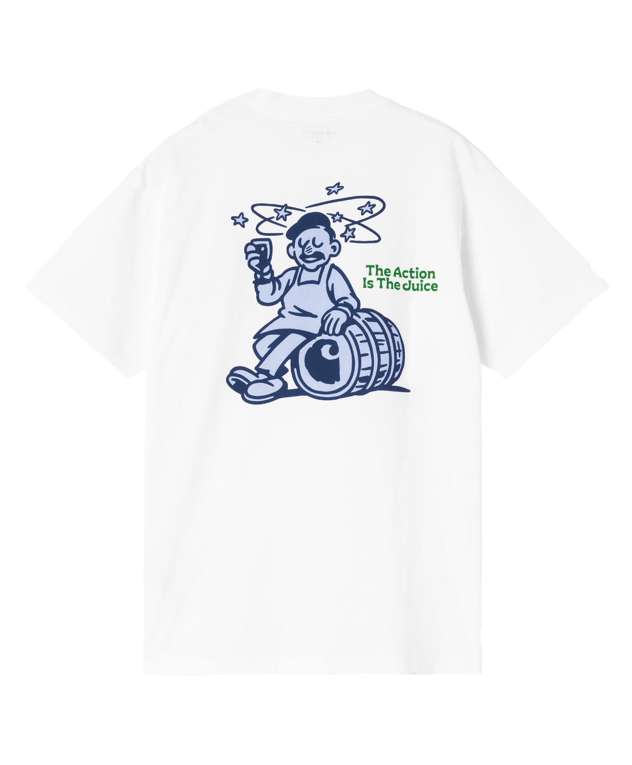 CARHARTT WIP GRAPE PICKER TEE WHITE
