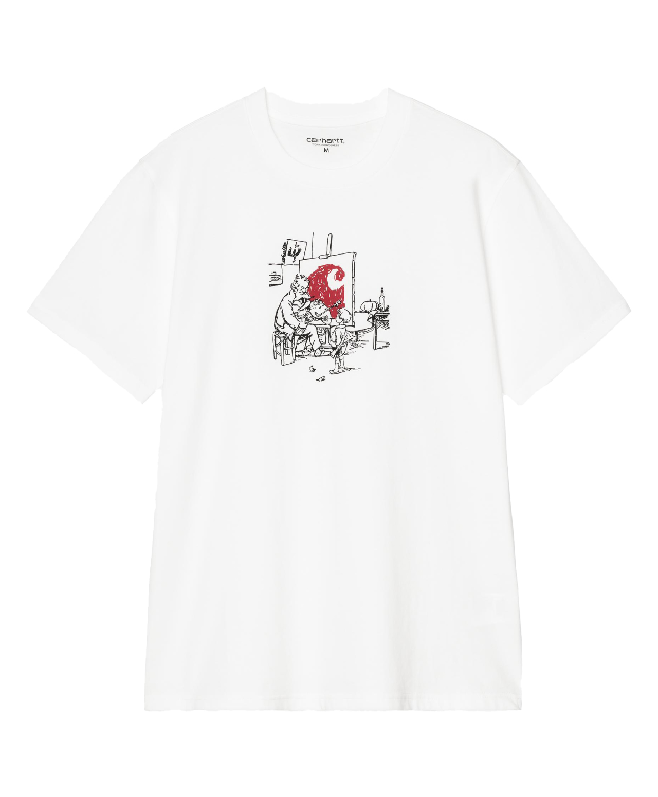 CARHARTT WIP OLD PAINTER TEE WHITE