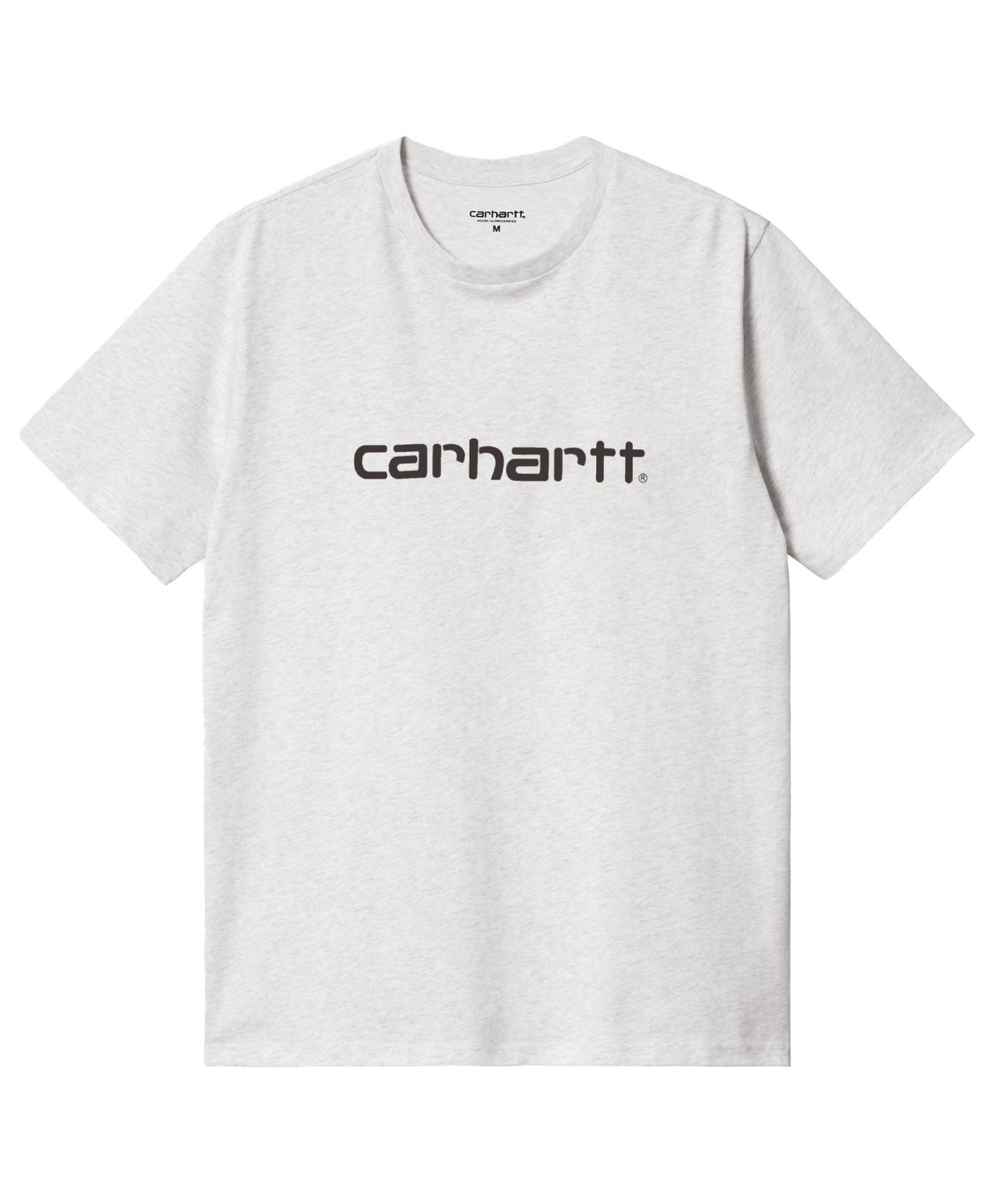 CARHARTT WIP SCRIPT TEE ASH HEATHER/GRAPHITE