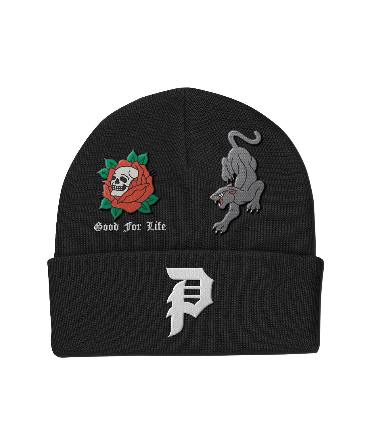 PRIMITIVE OUTSIDER BEANIE BLACK