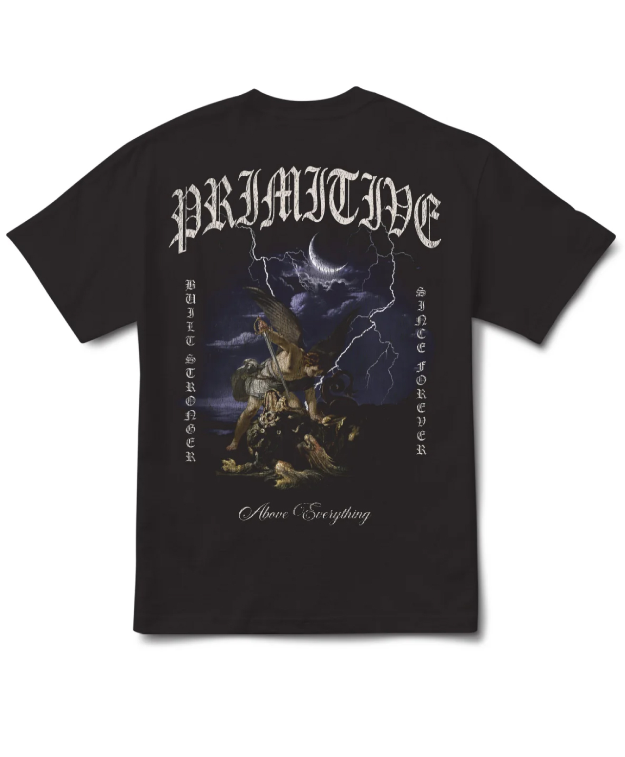 PRIMITIVE CLASH HEAVYWEIGHT TEE BLACK