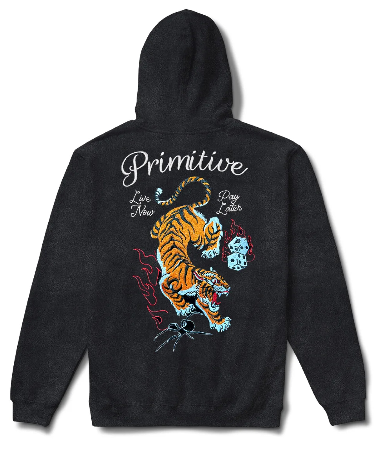 PRIMITIVE BIG CITY HEAVYWEIGHT HOOD BLACK