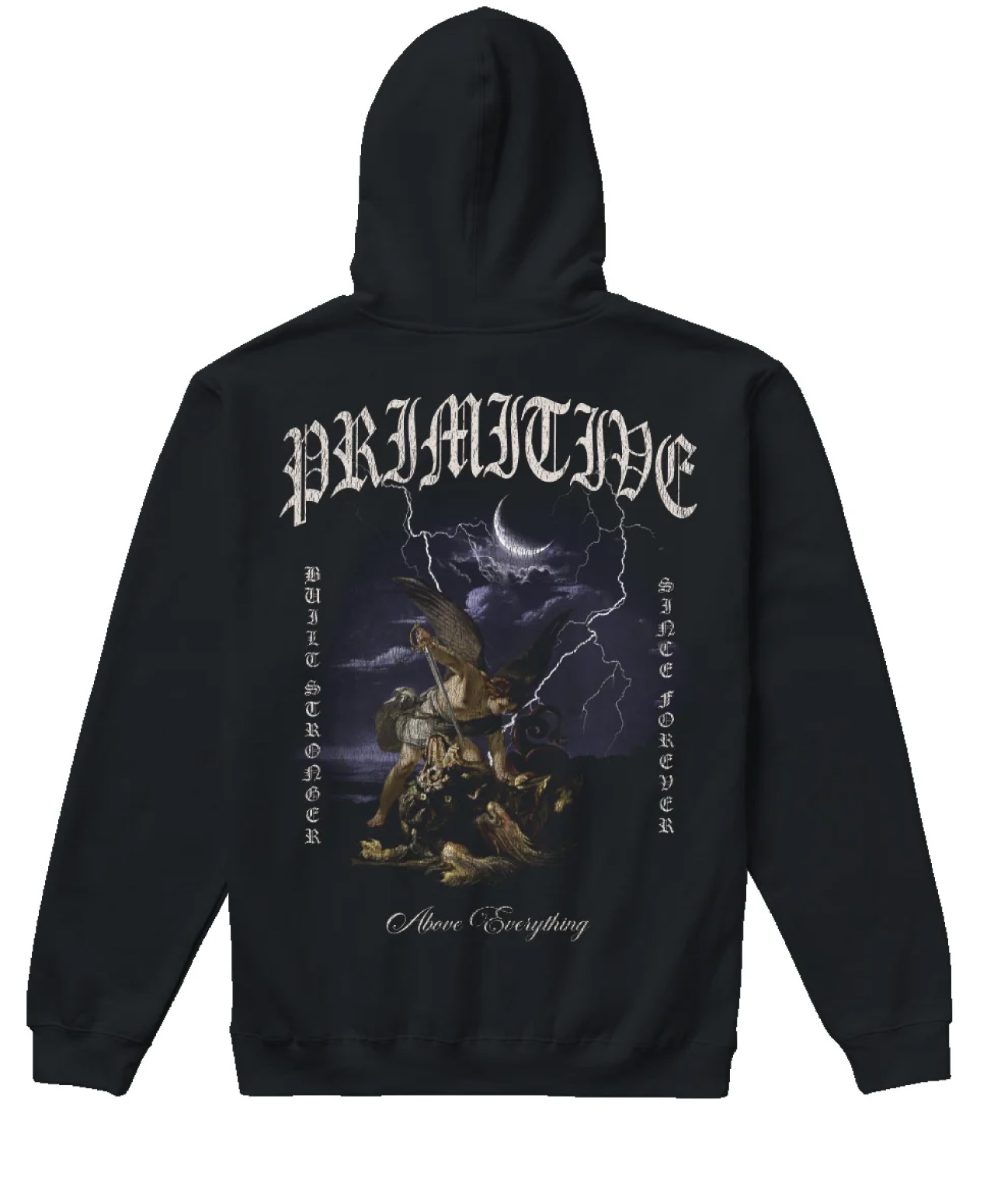PRIMITIVE CLASH HEAVYWEIGHT HOOD BLACK