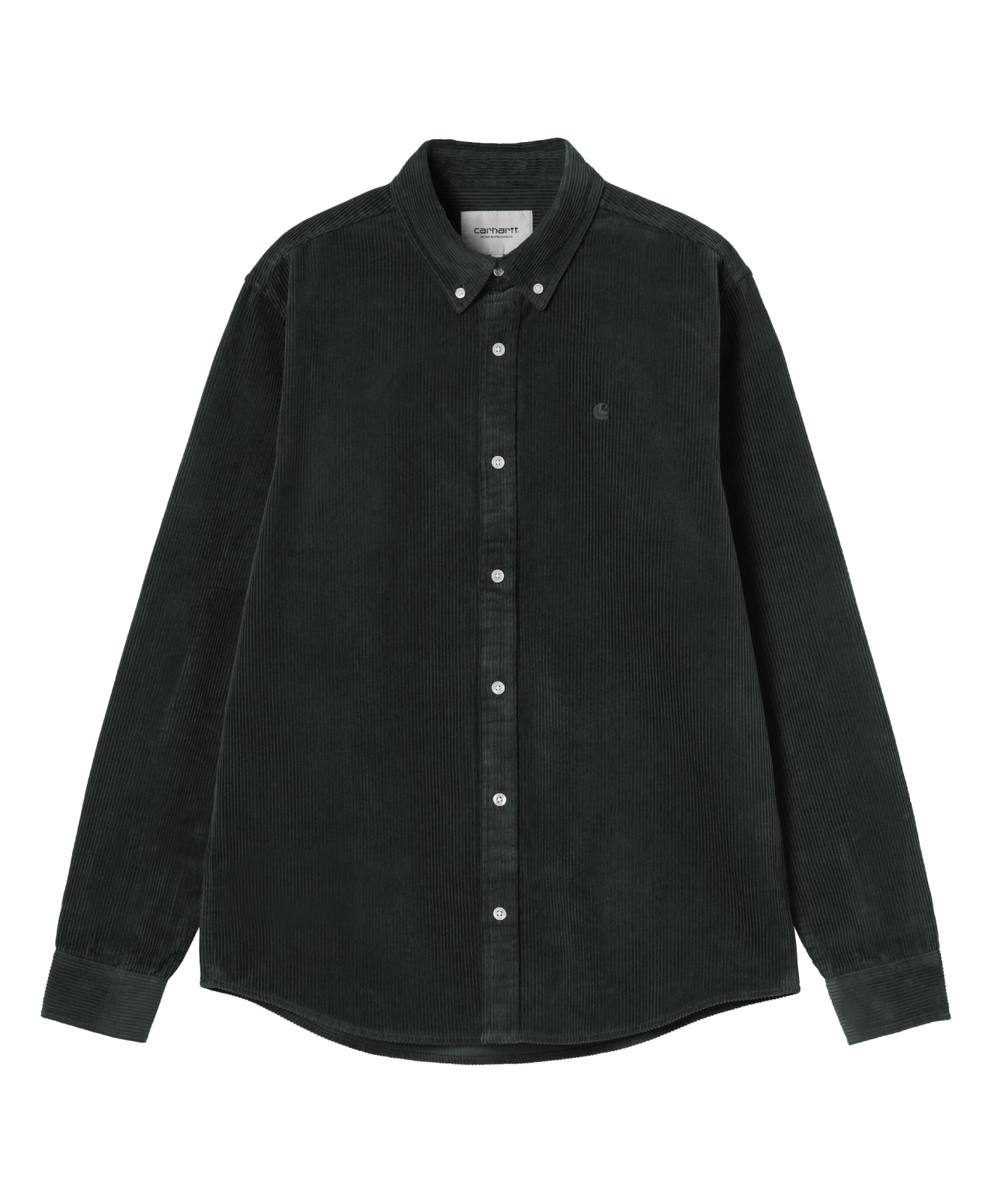 CARHARTT WIP MADISON CORD SHIRT RAVEN