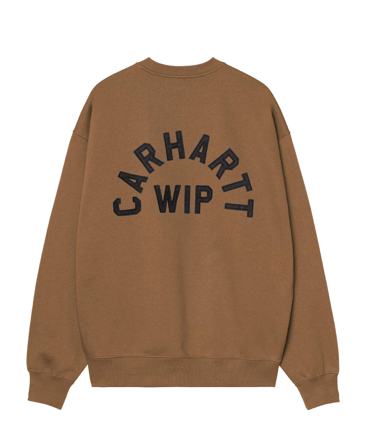 CARHARTT WIP ARCH SCRIPT CREW WIP H BROWN/BLACK
