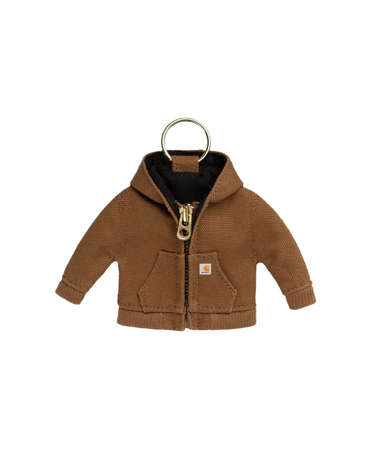 CARHARTT WIP ACTIVE JACKET KEYCHAIN HAMILTON BROWN