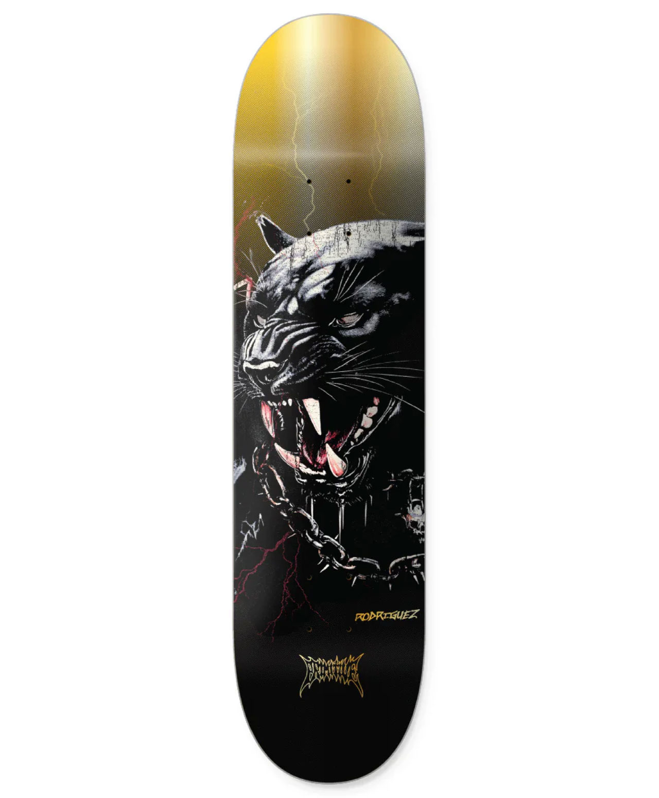 PRIMITIVE RODRIGUEZ ABYSS SKATE DECK 8.125 MULTI