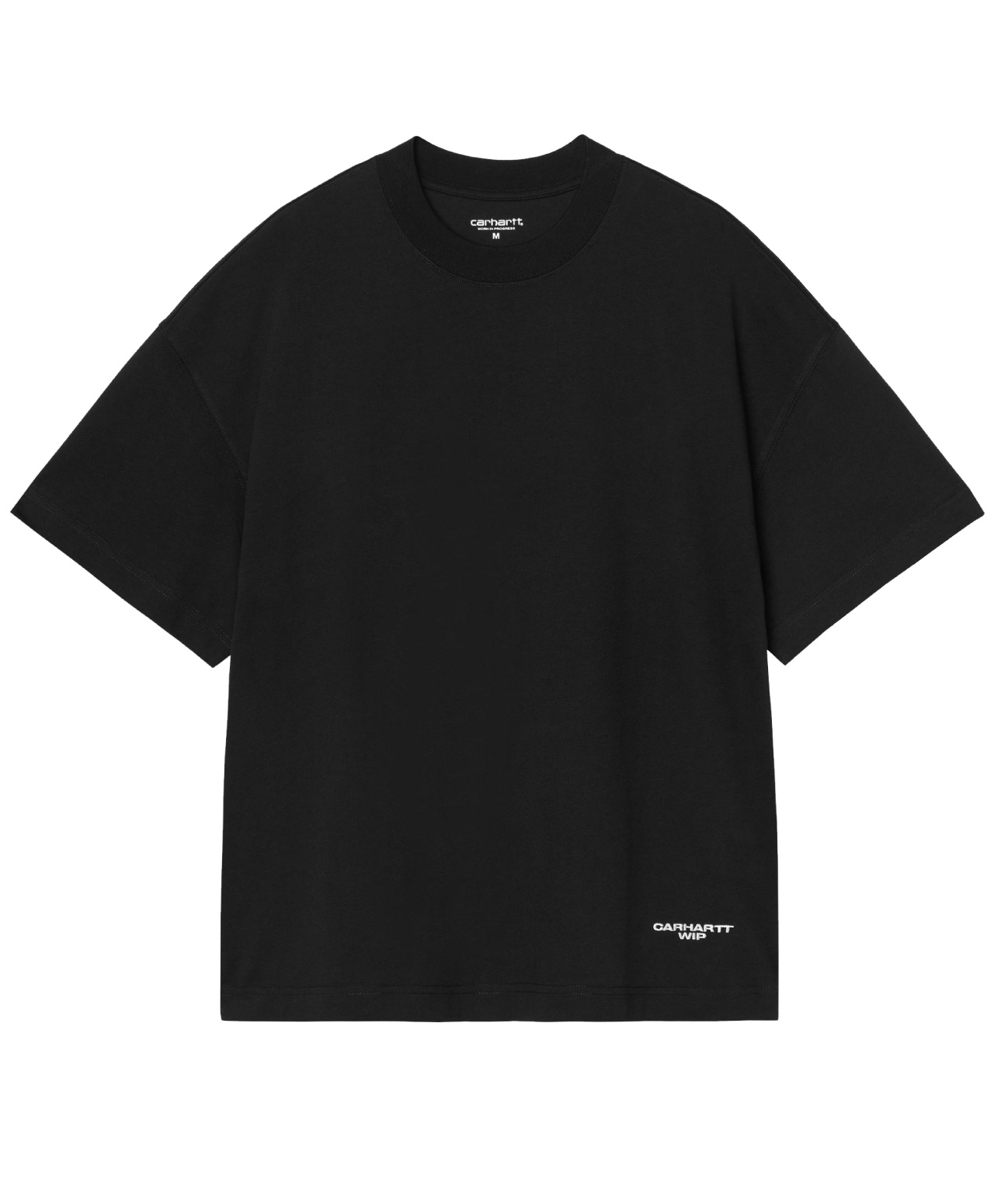 CARHARTT WIP CHAPTER SCRIPT TEE BLACK/WHITE
