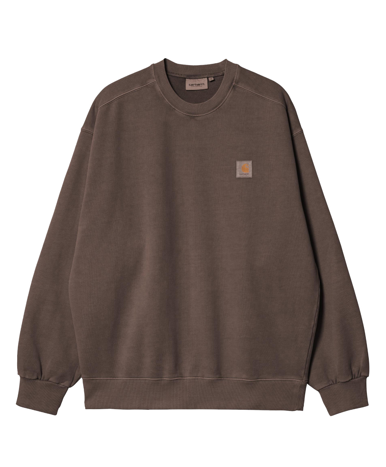 CARHARTT WIP VISTA CREW TOBACCO GARMENT DYED