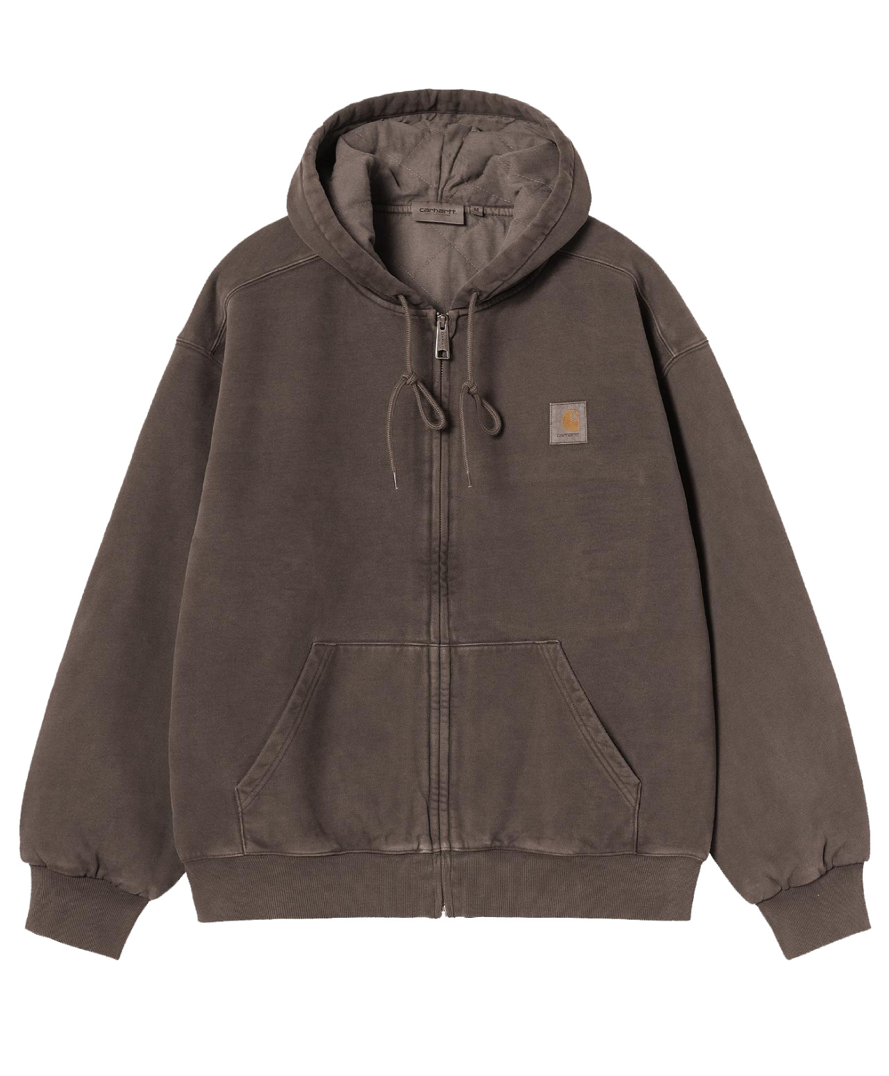 CARHARTT WIP HOODED VISTA JACKET TOBACCO GARMENT DYED