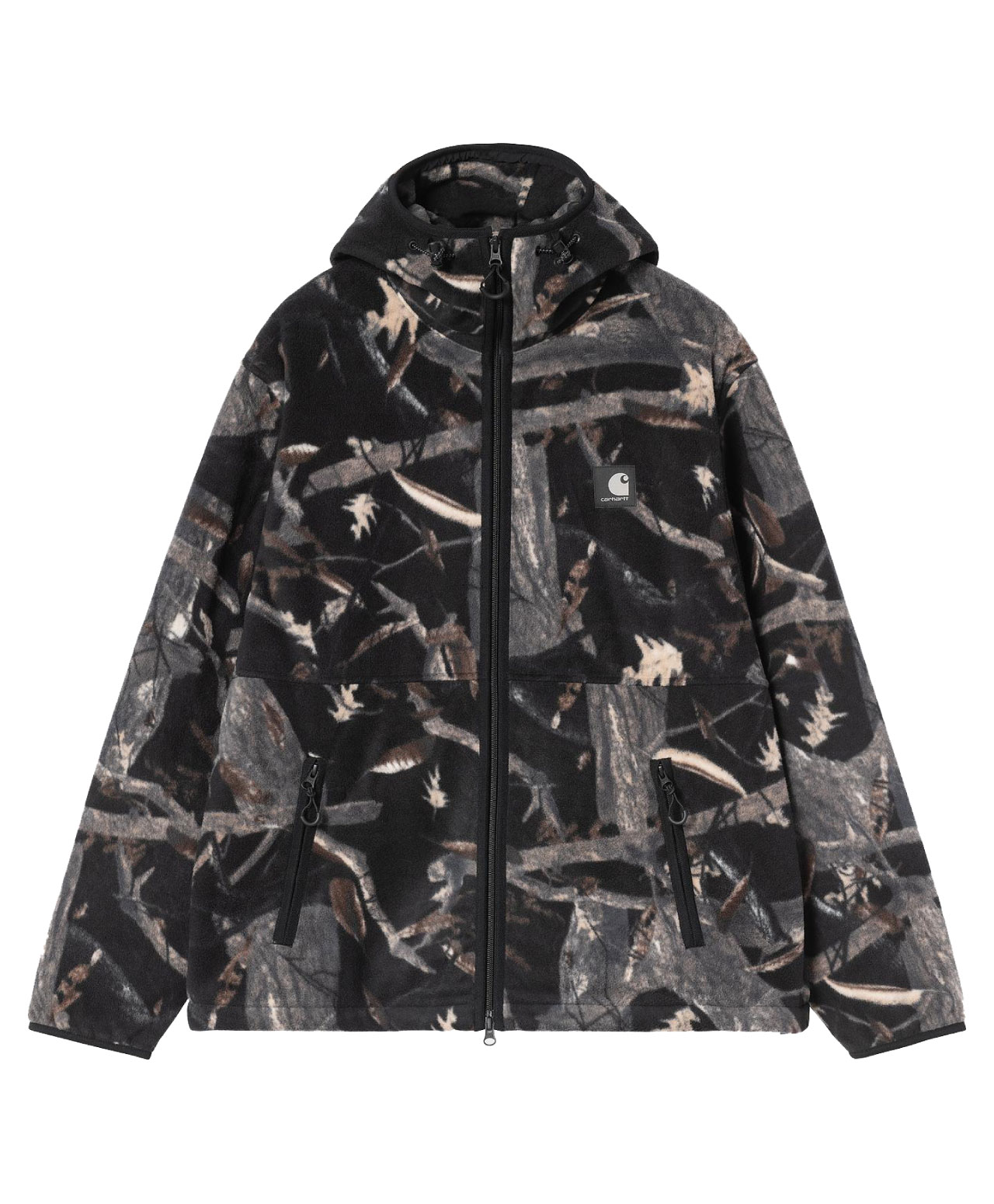 CARHARTT WIP BLEVIN LINER CAMO FEATHER TREE/BLACK