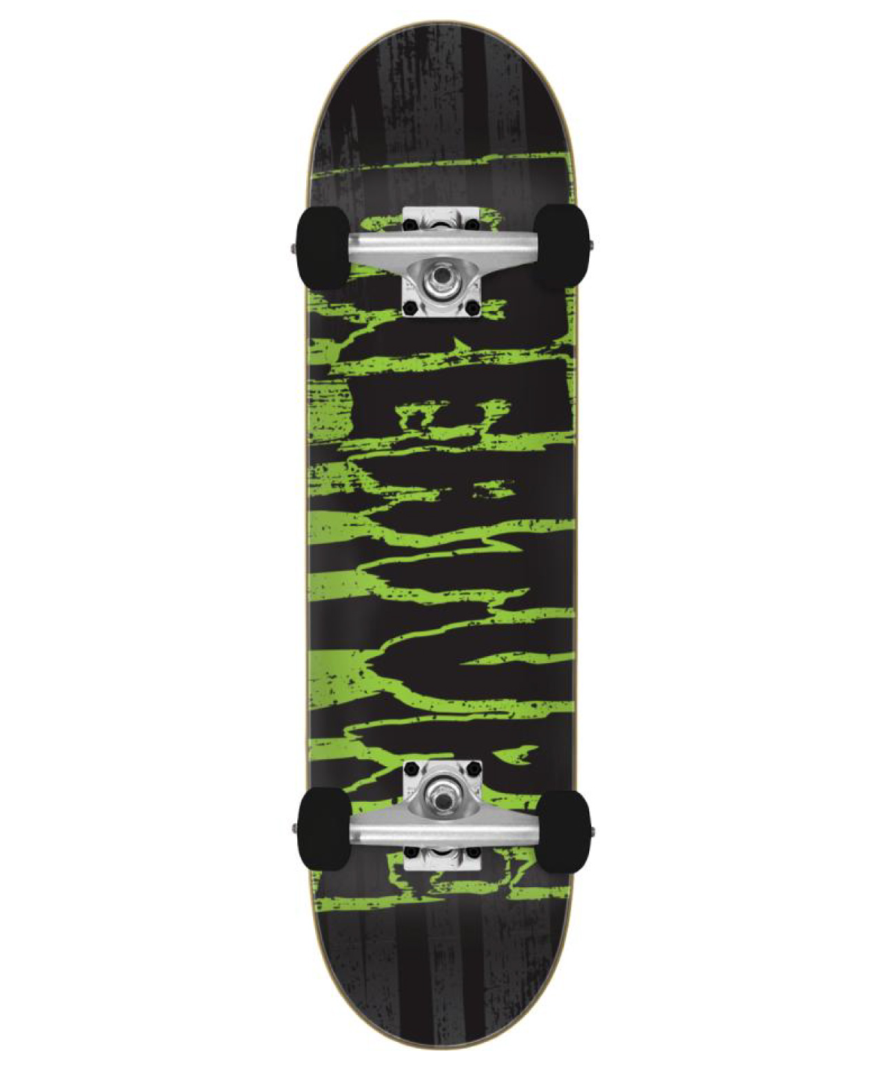CREATURE TATTERED COMPLETE SKATEBOARD 8.25 GREEN/BLACK