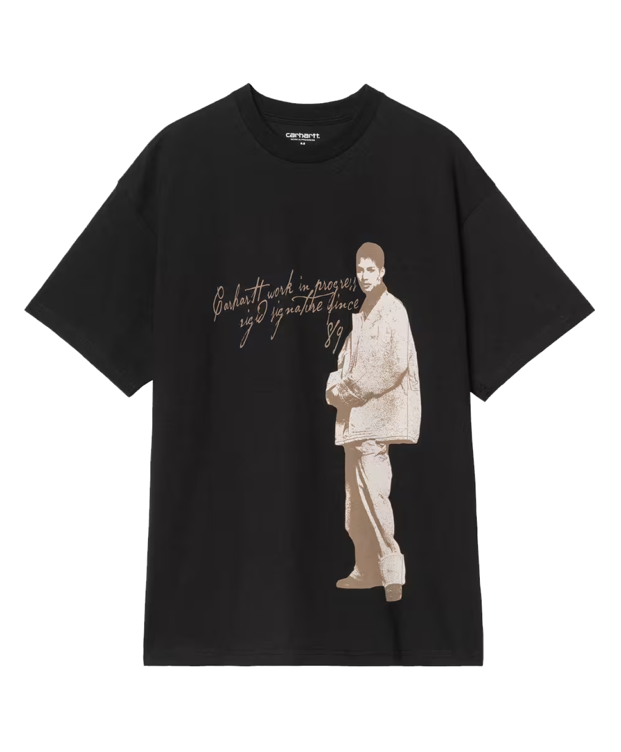 CARHARTT WIP ARCHIVE 95 TEE BLACK