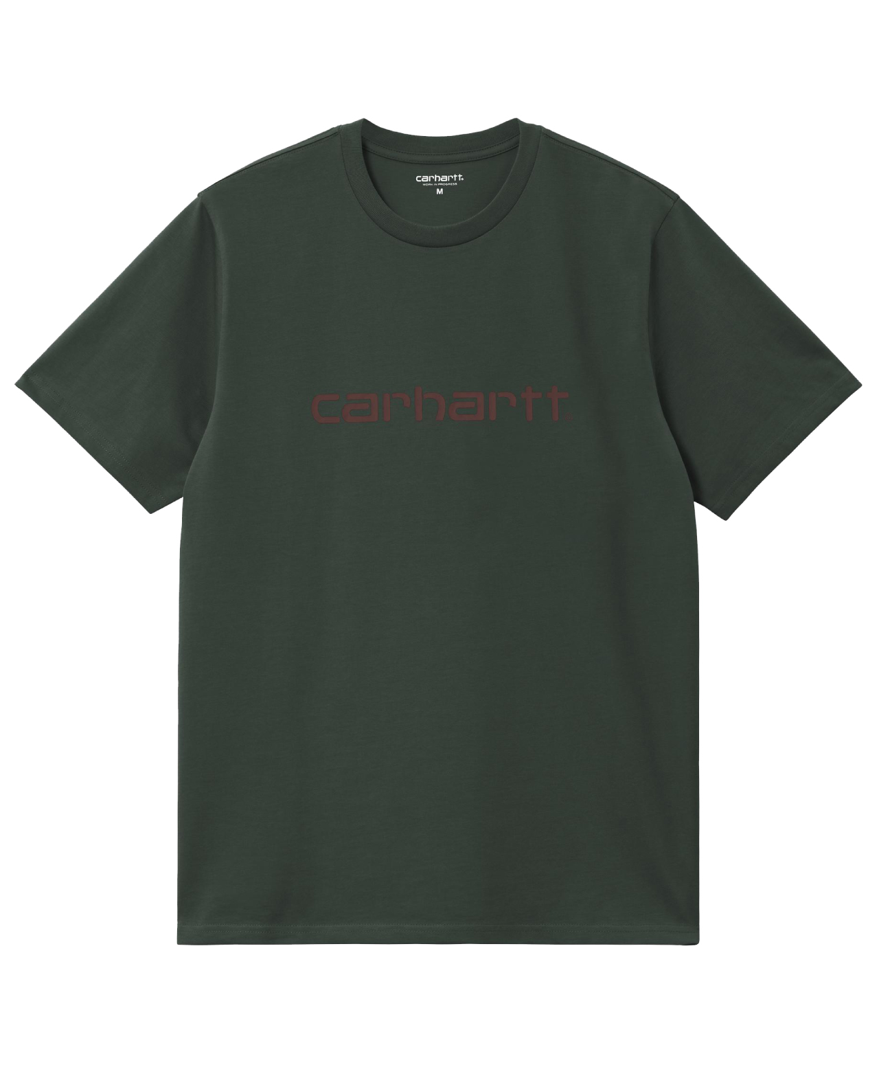 CARHARTT WIP SCRIPT TEE DARK SCARAB/PALISANDER