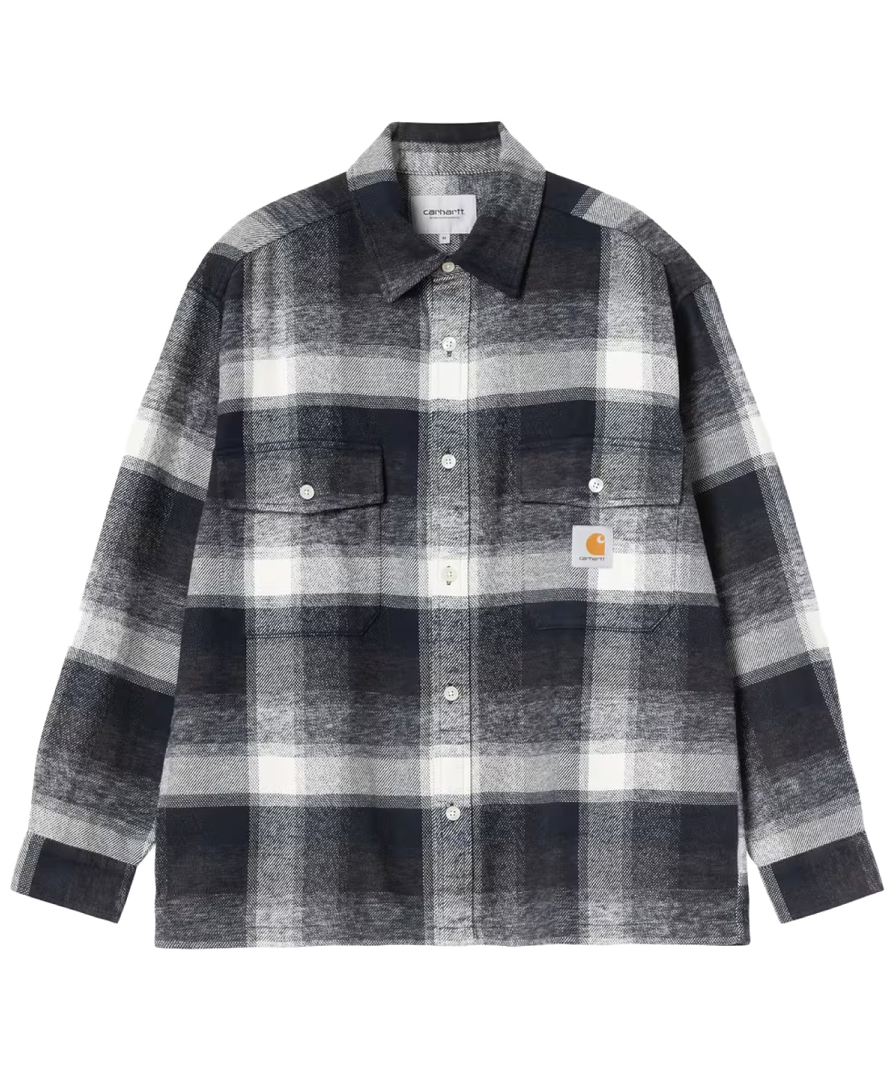 CARHARTT WIP ESTERSON CHECK SHIRT DARK NAVY