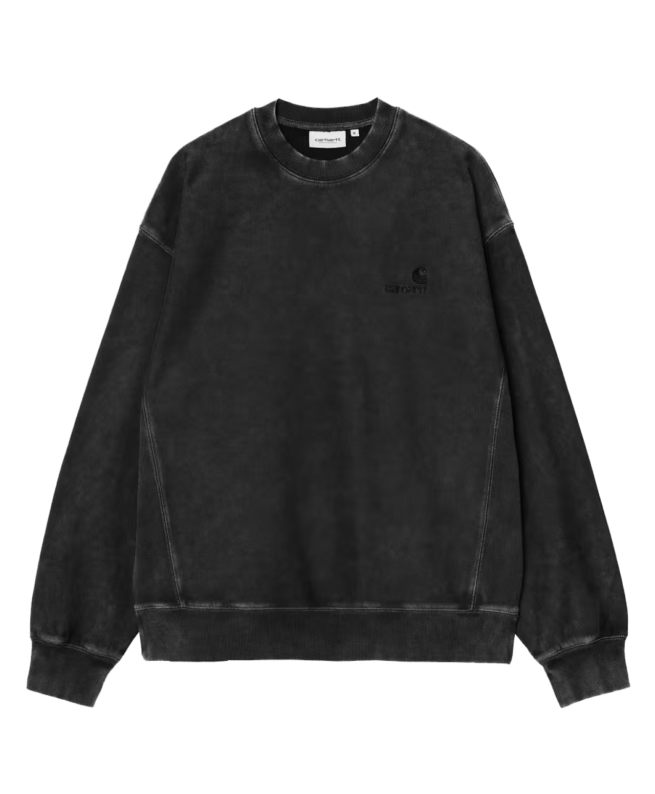 CARHARTT WIP LAMBERT CREW BLACK MOON WASH