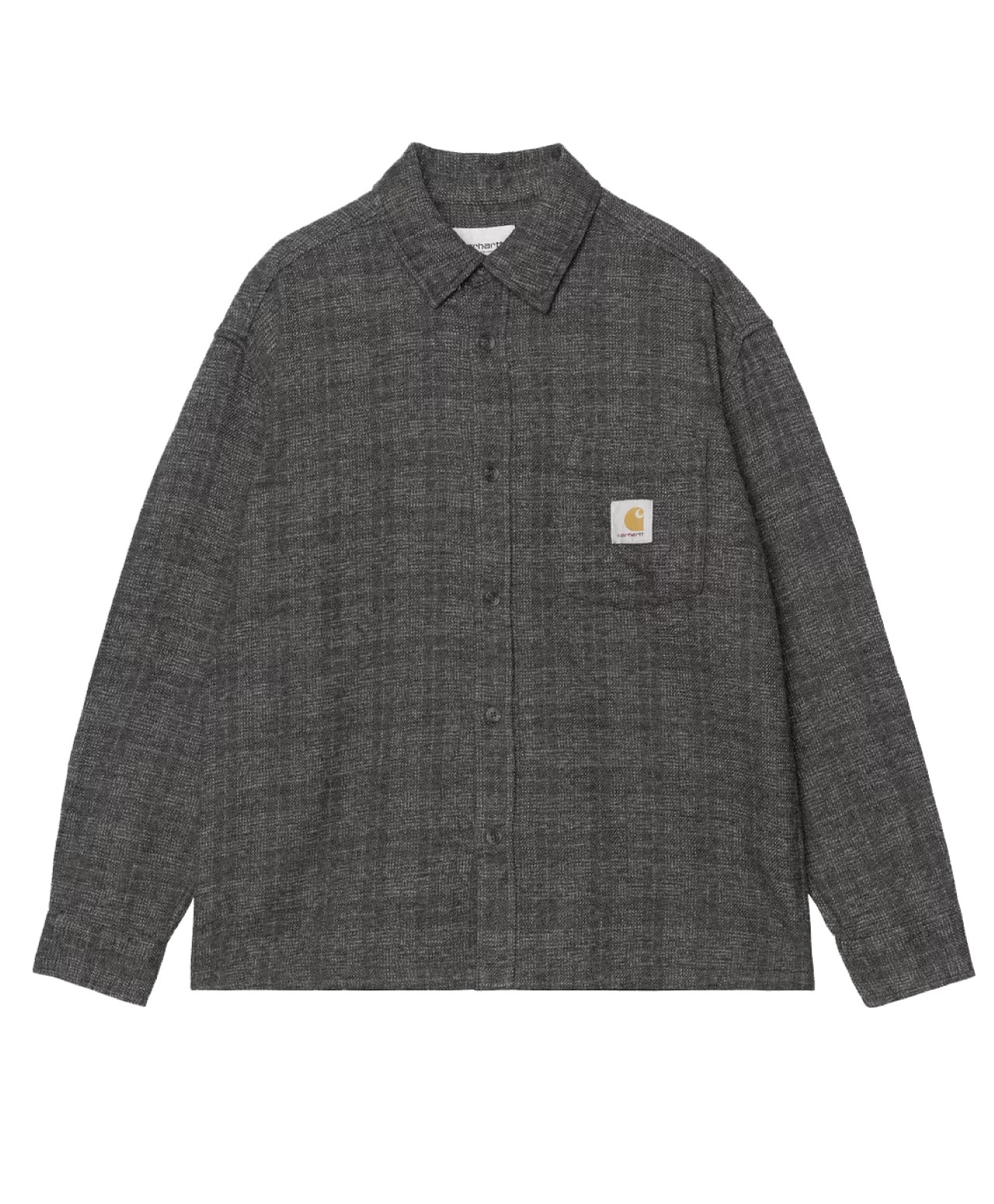 CARHARTT WIP BAGLEY CHECK SHIRT BLACK