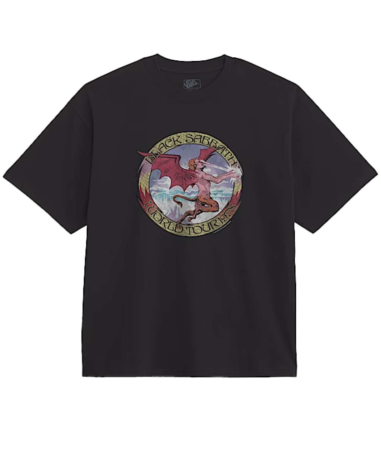 VANS BLACK SABBATH OBI TEE BLACK