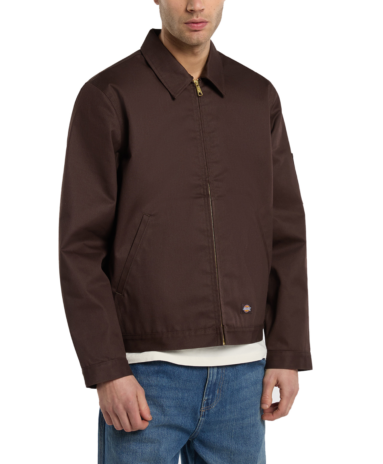 DICKIES LINED EISENHOWER JACKET CHOCOLATE BROWN