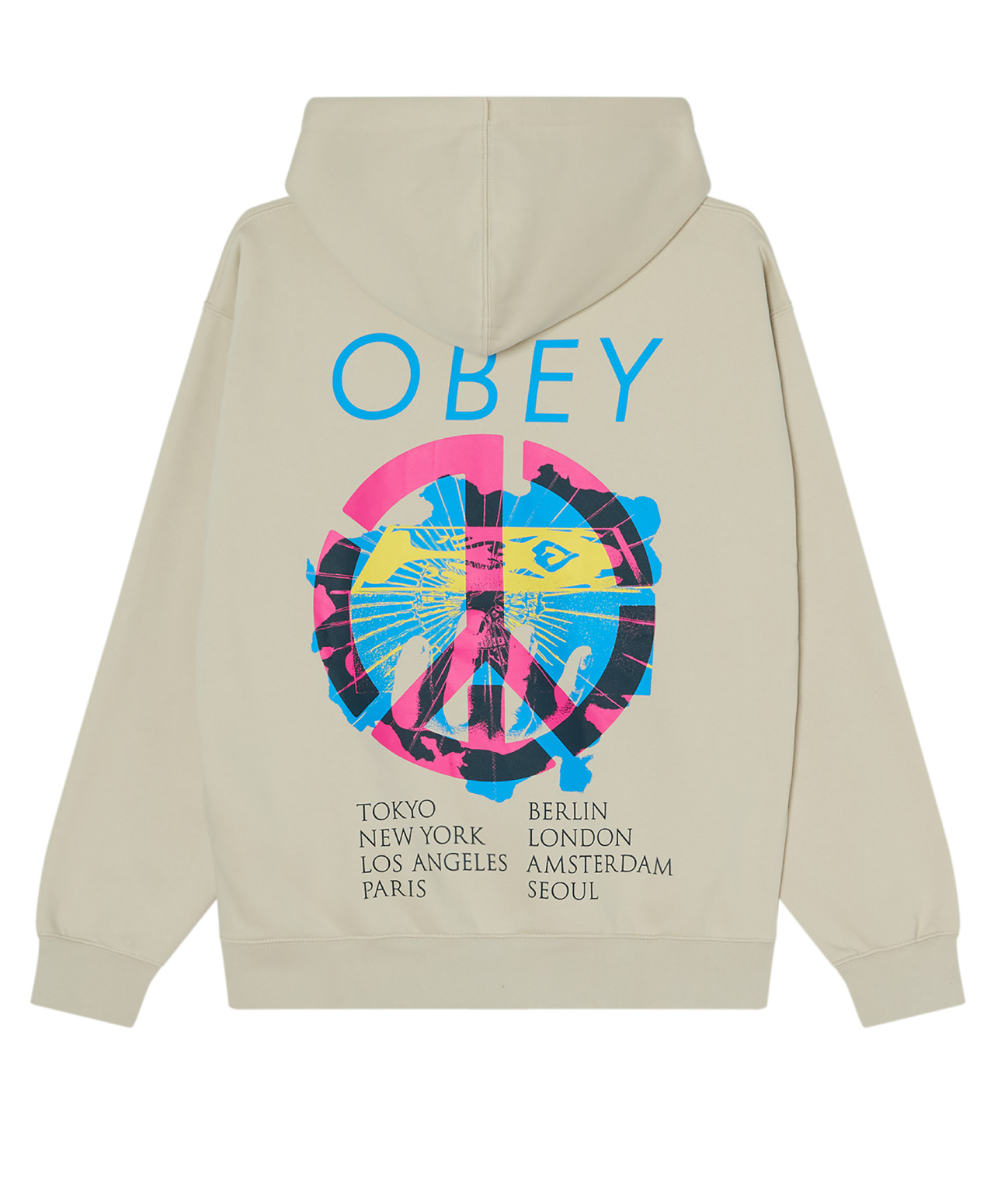 OBEY PEACE BRICK HOOD MOONSTRUCK