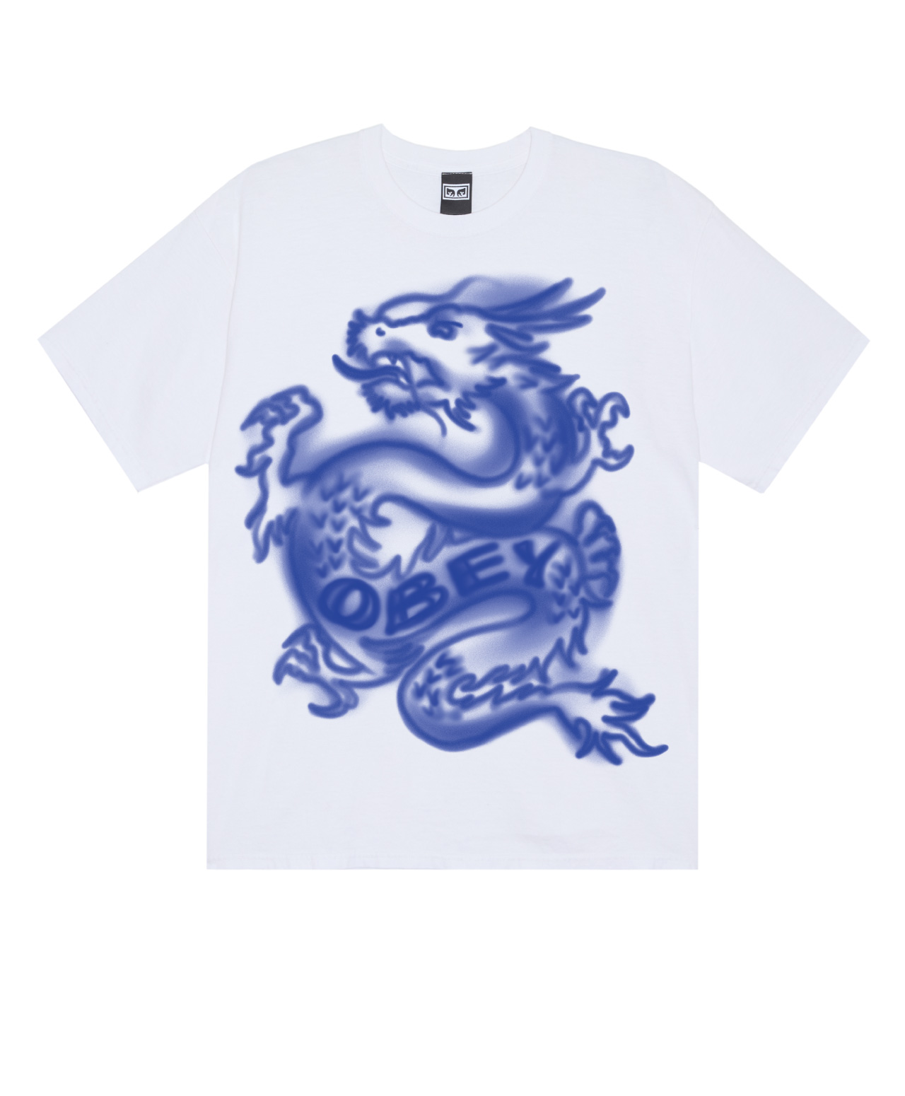 OBEY DRACO OVERSIZED TEE WHITE
