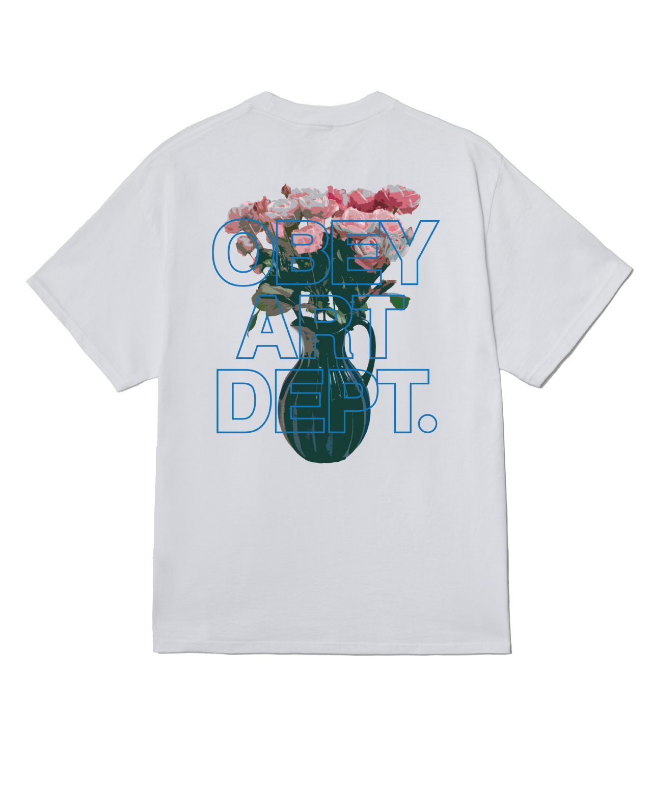 OBEY ART DEPT TEE WHITE