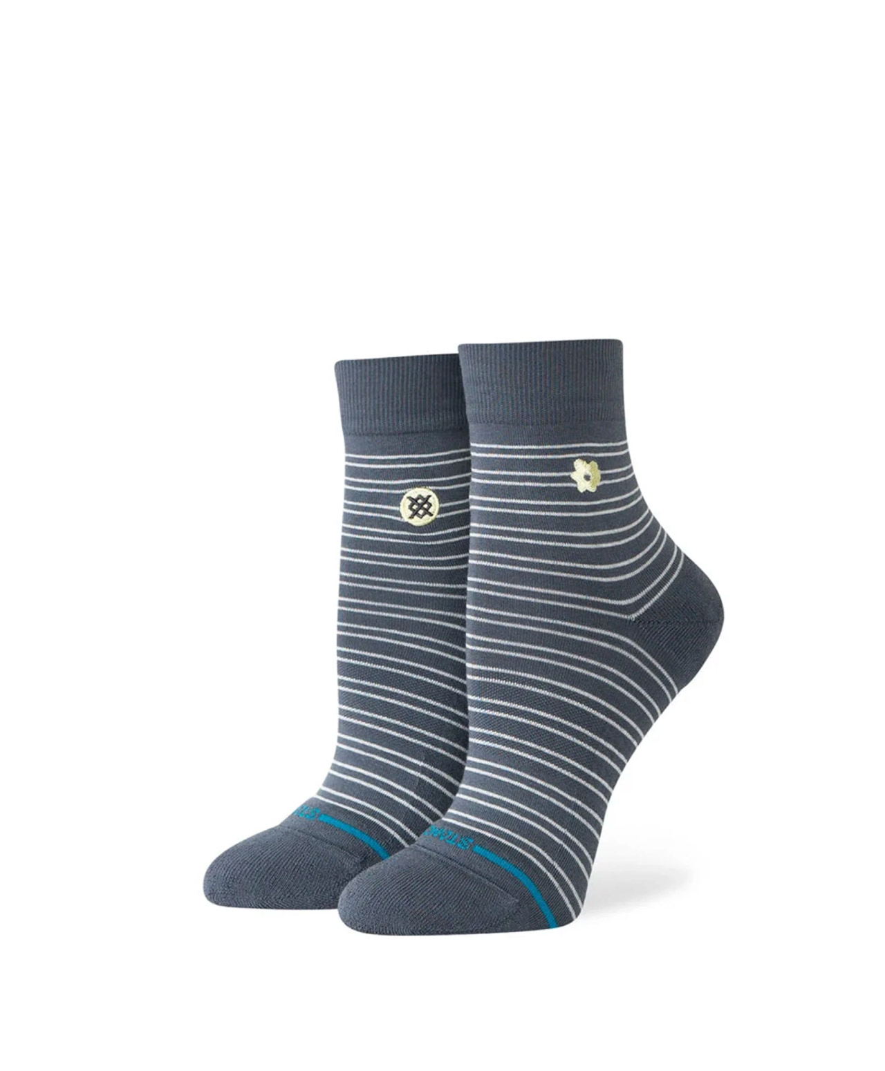 STANCE WOMENS DAISY LOWRIDER SOCKS TURBULENCE