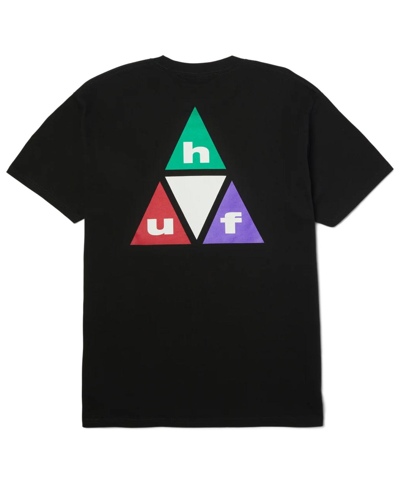 HUF PRISM TRIPLE TRIANGLE TEE BLACK/TEAL