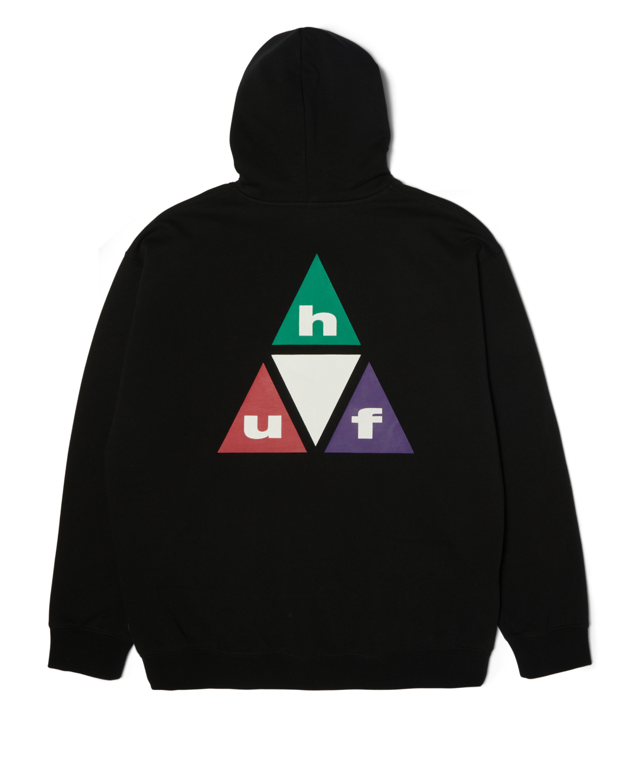 HUF PRISM TRIPLE TRIANGLE HOOD BLACK