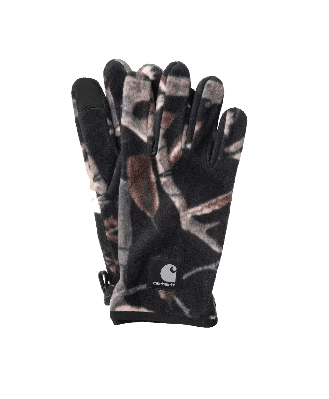 CARHARTT WIP BLEVIN GLOVES CAMO FEATHER TREE/BLACK