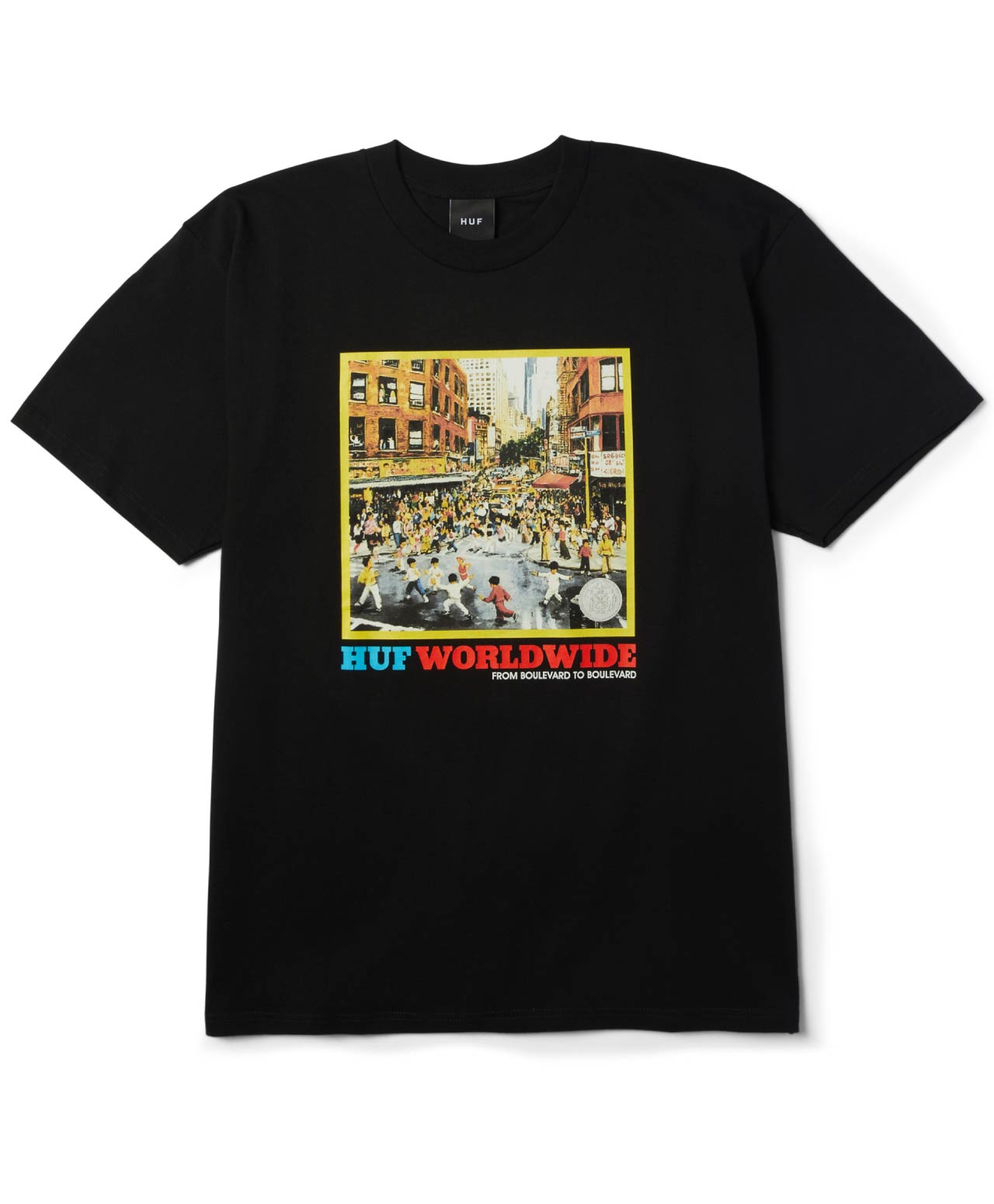 HUF TALES TEE BLACK