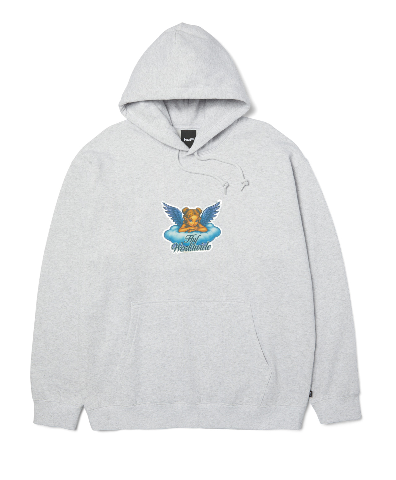 HUF BLISS HOOD HEATHER GREY