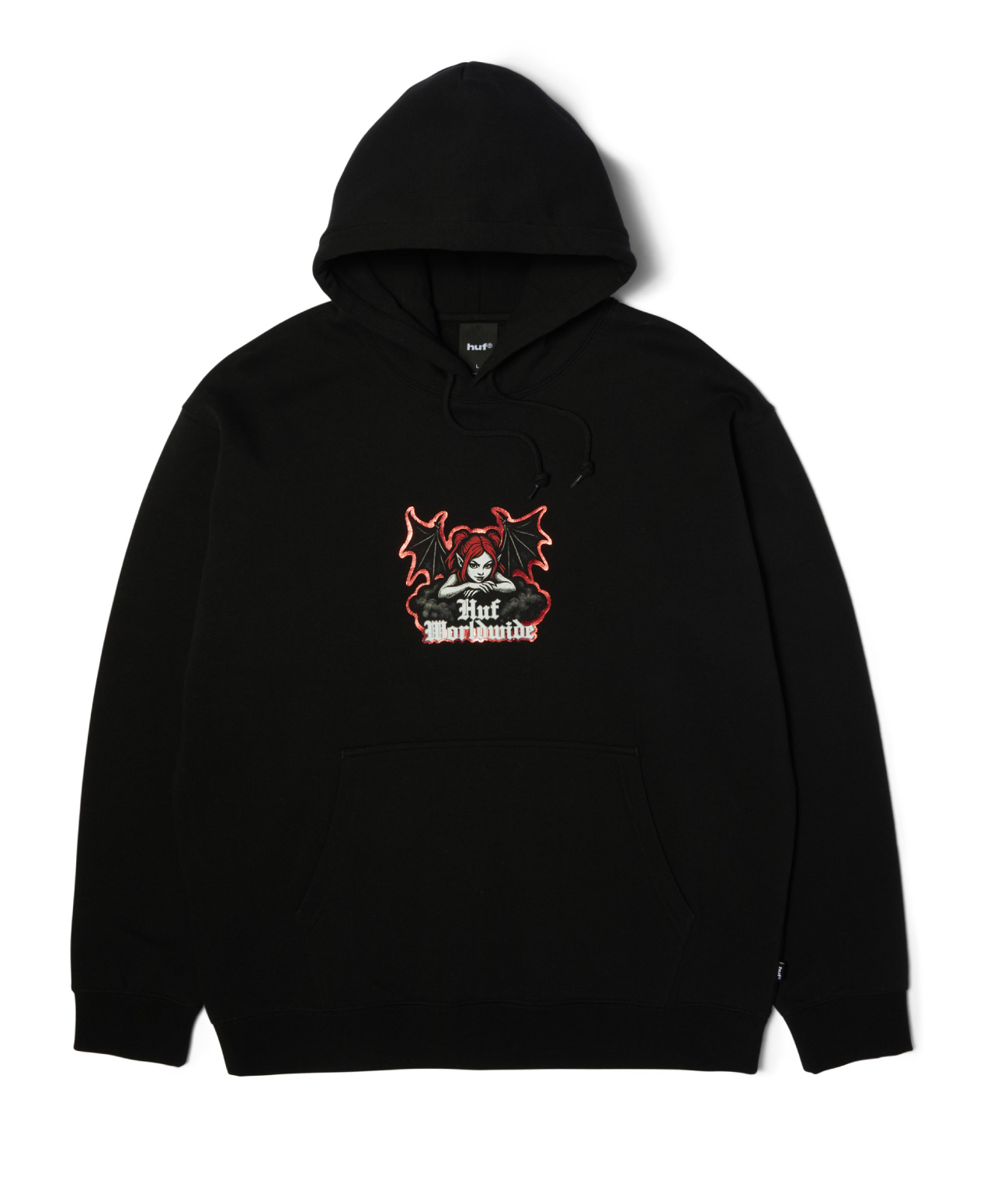 HUF CHAOS HOOD BLACK