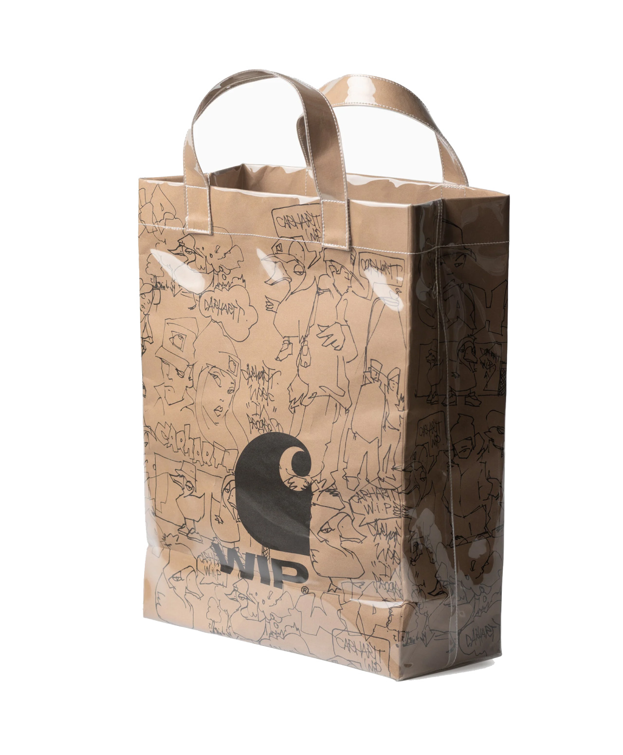 CARHARTT WIP BLINKERFLUID PAPER BAG BROWN