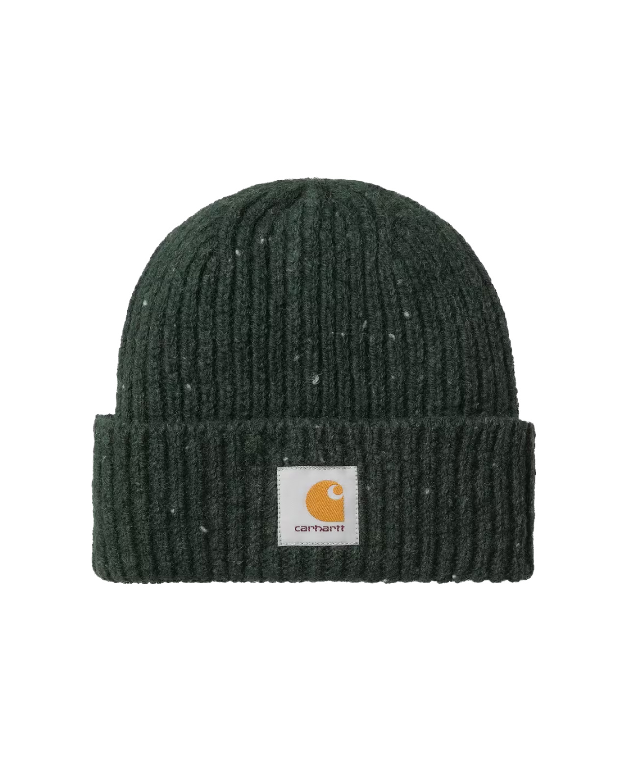 CARHARTT WIP ANGLISTIC BEANIE SPECKLED DARK SCARAB